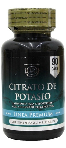 Citrato De Potasio Puro 90 Caps