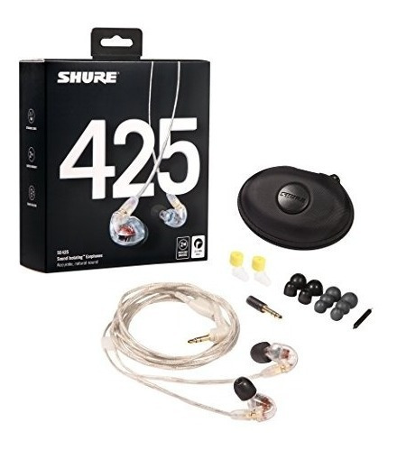 Audifonos Con Aislamiento De Sonido Shure Se425-cl Con Micro