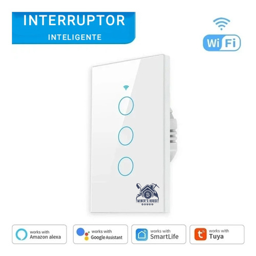 Interruptor Inteligente Con Wifi Para El Hogar Sin Neutro