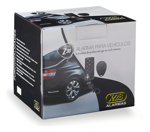 Alarma Auto X-28 Z30 Rh Full + Sensor De Movimiento Dmv