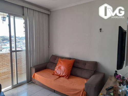 Imagem 7 de 13 de Apartamento Residencial À Venda, Jardim Bom Clima, Guarulhos - Ap0628. - Ap0628