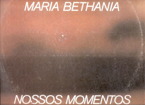 Maria Bethania - Nossos Momentos / Vinilo Philips Nacional