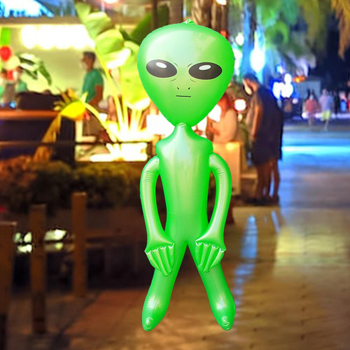 Accesorios Inflables De Figuras De Extraterrestre Verde L