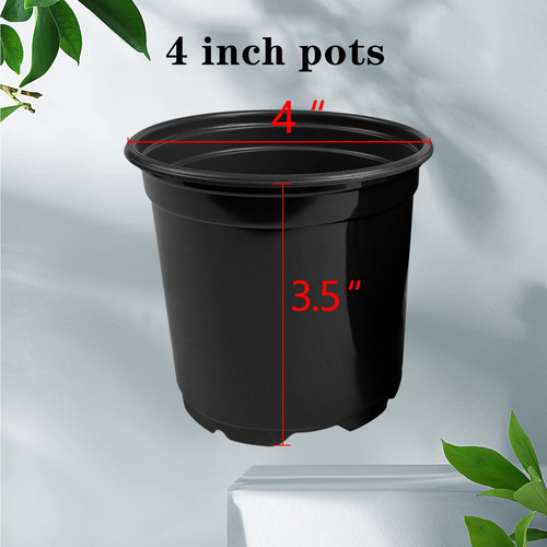 Paquete De 100 Macetas De Vivero 4, 5 Y 6
