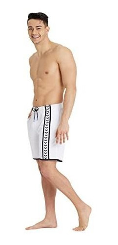 Arena Iconos Estándar Bermudas Logo Swim Trunk Beach Xyvle