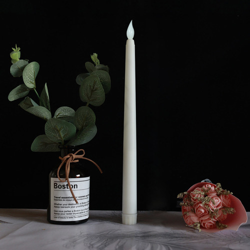 Luz De Velas Cónicas Sin Llama Led, Candelabro Led Con Pilas