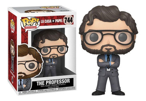 Figura De Ação La Casa De Papel Professor De Funko Pop! Television