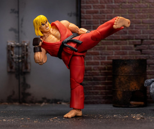 Street Fighter Jada Toys Ken Figura Articulada Original