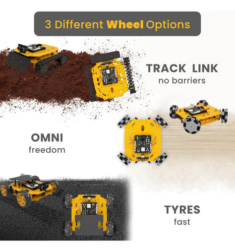 Kit De Robots De Codificacion Robotistan Rex Evolution 8in1