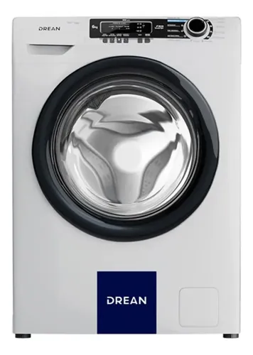 Drean LCFDR0608LB 6 Kg Carga Frontal 800 RPM Inverter Blanco