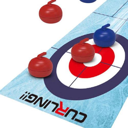 Jogo De Mesa, Jogo De Curling, Mini Jogo Bola De Ondulação