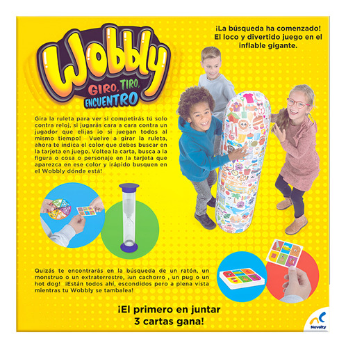 Wobbly Encuentra Los Objetos Juego De Mesa Para Niños