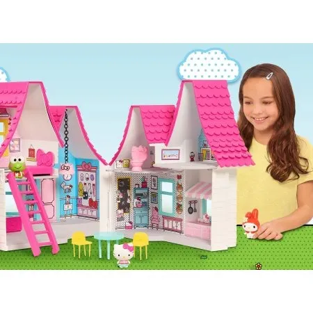 Hello Kitty Casa De Mu ecas Con 10 Accesorios Original