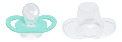 Chupón Ortodóntico De Silicón Para Bebé Stitch Disney Color Aqua Período De Edad 3m