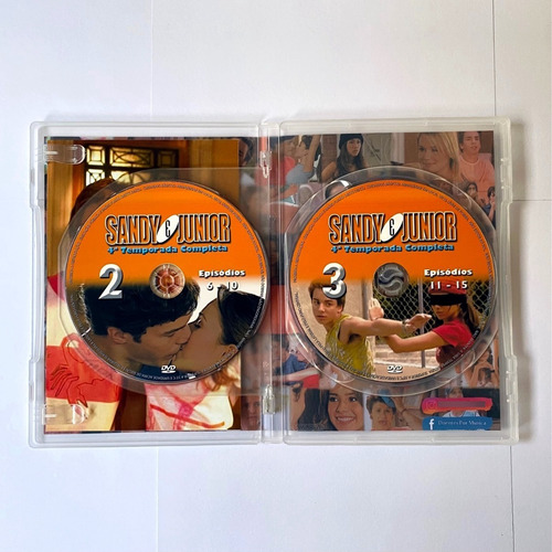 Dvd Sandy E Junior Seriado Quarta Temporada Completa