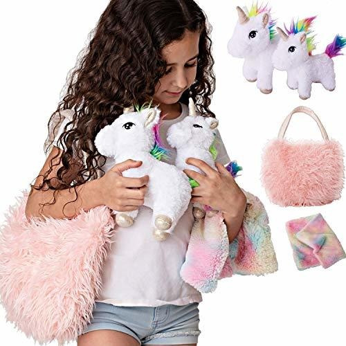Juego De 4 Piezas De Regalo De Unicornio Para Bebé Y Mamá