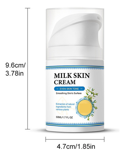 Creme De Leite 50ml Pureness Al Gentle E Não Irritante