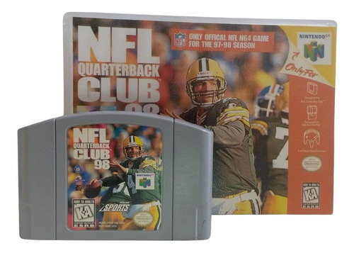 Videojuego Nfl Quarteback Club 98 Para N64 Usado Nintendo 64