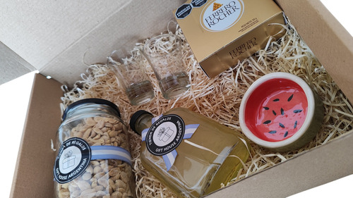 Gift Box Caja De Regalo Licor Artesanal, Chupitos Y Mas