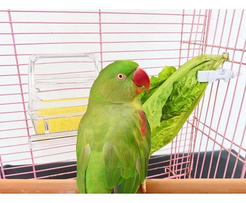 Paquete 2 Comederos Aves Oribuki Con Tapa 8,23 Cm