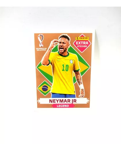 figurinha neymar legend bronze