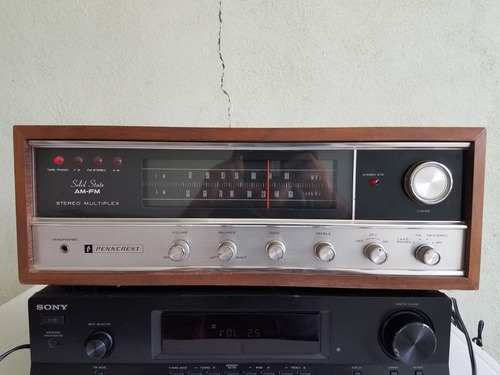 Receiver Vintage J.c. Penney Penncrest Año 1973(detalles)