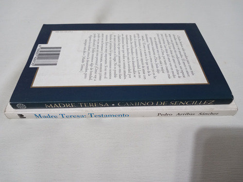 Madre Teresa De Calcula X2 Camino De Sencillez Testamento Pe (Usado)