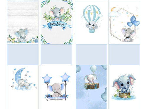 Souvenir Baby Shower X18 U Elefantitos