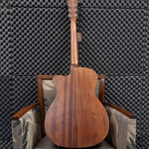 Imagem 7 de 10 de Violão Cort Eletroacústico Core Oc Amh Opbb Sólido Maciço