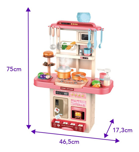 Kids Super Chef Cocina Infantil Con Sonido Y Efecto -