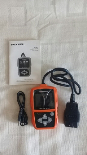 Scanner De Carro. Marca Foxwell. Modelo: Nt201.