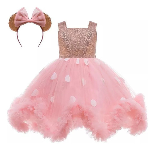 Disfraz Mimi Minnie Beb Vestido Tutu Minnie Mimi Bebe