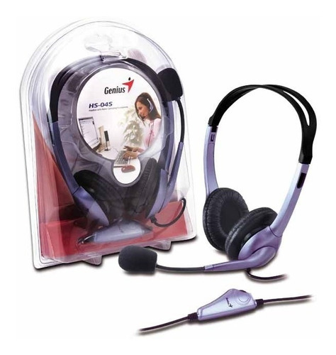 Genius Headset Diadema Con Microfono (hs-04s)