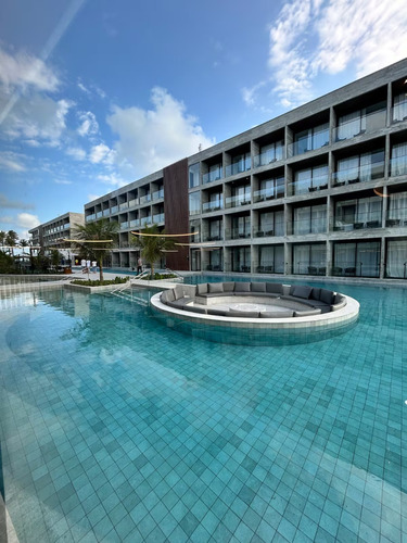 Lindo Resort Pé Na Areia Em Muro Alto-pe