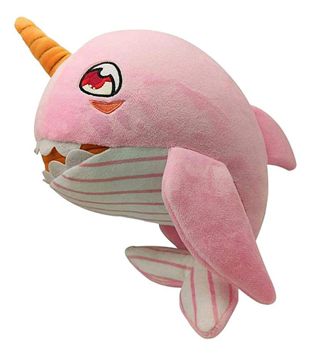 Juguete Suave De Musical De Narwhal De Para Bebé Rosado