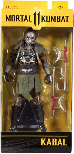 Mortal Kombat 11 Kabal Figura Mcfarlane Nueva