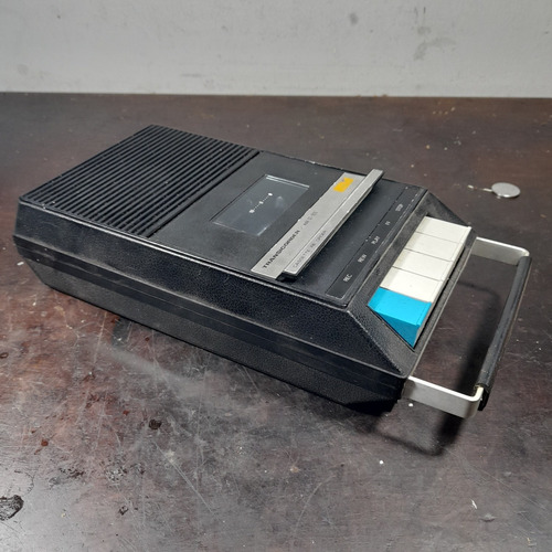 Imagem 1 de 9 de Gravador Cassete Antigo Transicorder Gira Nas Engasga A Fita