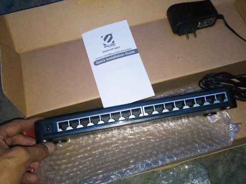 Imagen 5 de 5 de Switch Encore Enh916p-nwy 16 Puertos