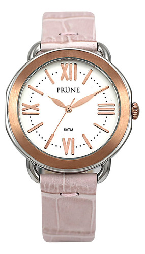 Reloj Prune Pru-5058-04 Sumergible Cuero