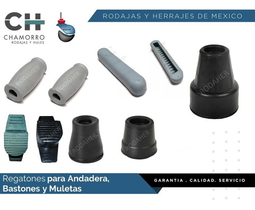 Regatón Tapón Para Andadera De 1 Contenido (100 Piezas)