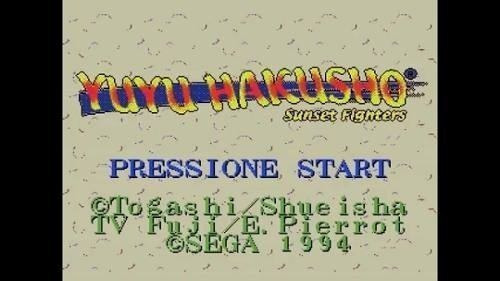 Yu Yu Hakusho Sunset Fighters Português Mega Drive Genesis