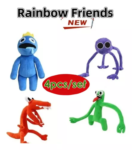 Muñeco Rainbow Friends Red Peluche Rojo Blue Orange Green +