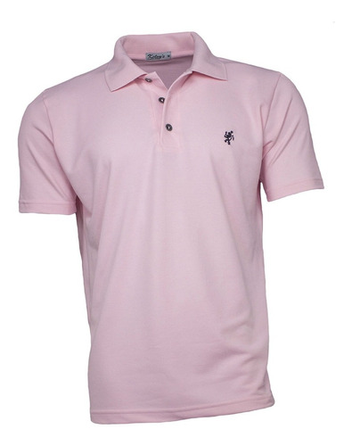 Camisa Polo Masculina Rosa