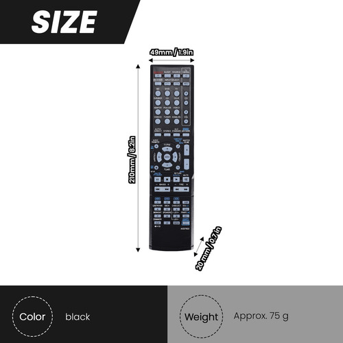 Js Pro Axd7622 Reemplace El Control Remoto Para El Receptor