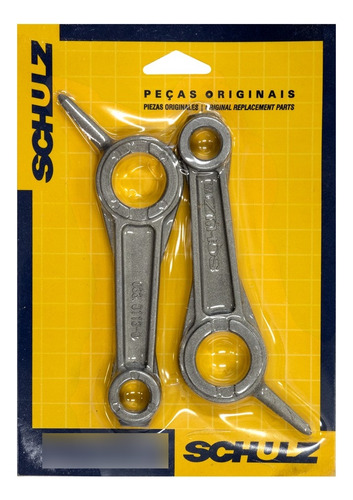 Conjunto De Bielas P/ Compressor Schulz Pratic Air Csv 10