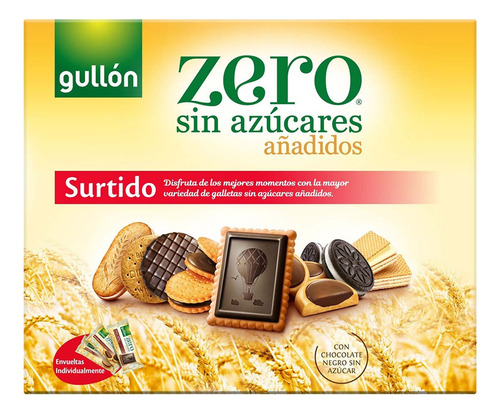 Galletas Gullon Surtido Zero 319g
