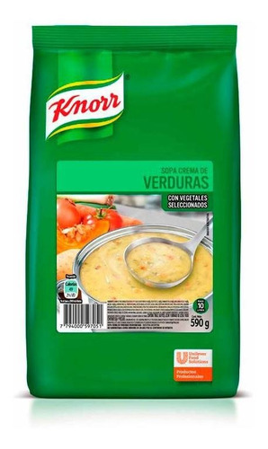 Sopa Crema De Verdura Knorr 590g