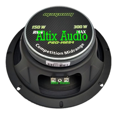 Par Medio Rango Magnum 8 Pro-mr84 150w Max Open Show Color Negro