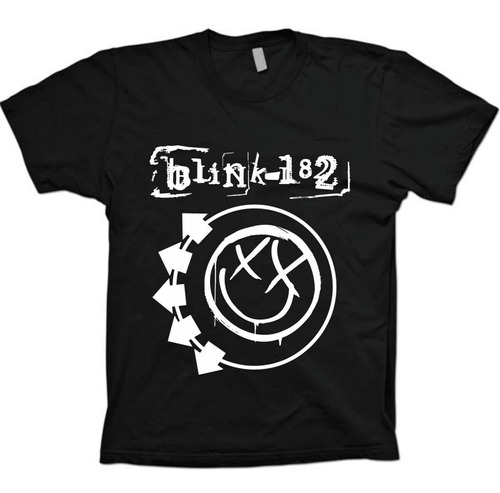 Camisa Bandas Rock Blink 182 - Vegas Residency 100% Algodão!