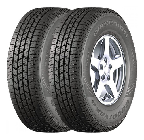 Kit 2 Pneus Direction Suv Aro 15 235/75r15 Goodyear